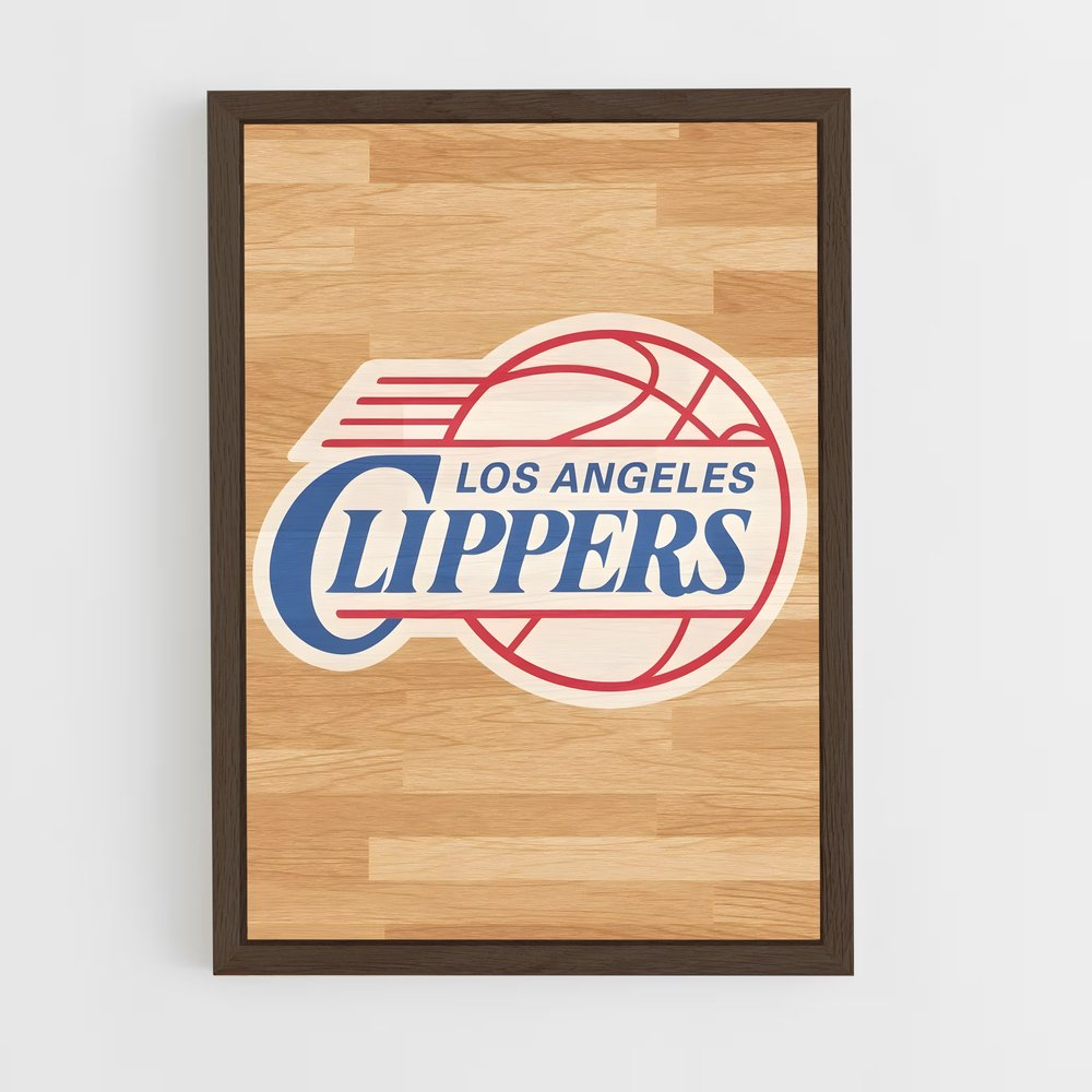 Poster Slam Dunk Clippers – affiche Basketball (vue 5)
